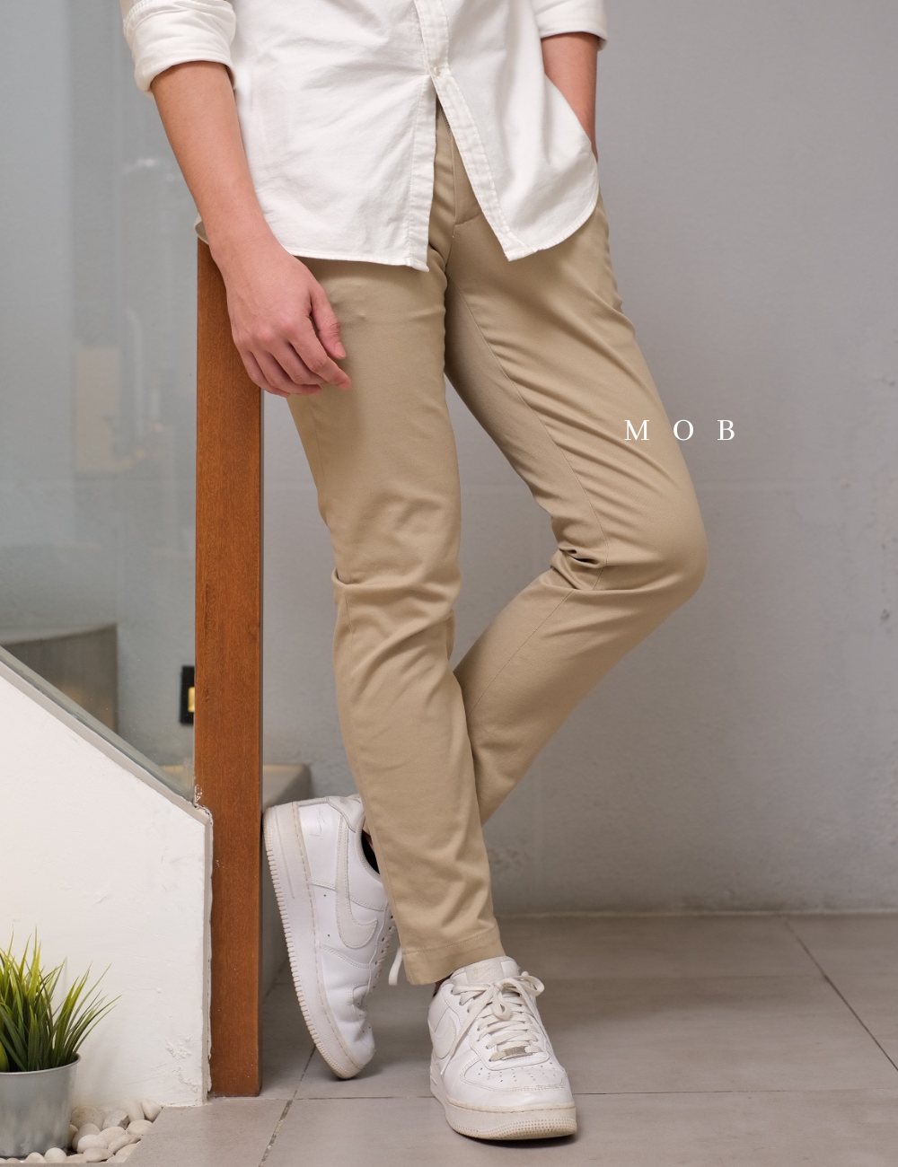 BRPT1101A Tapered Rapid Movement Chino Khaki