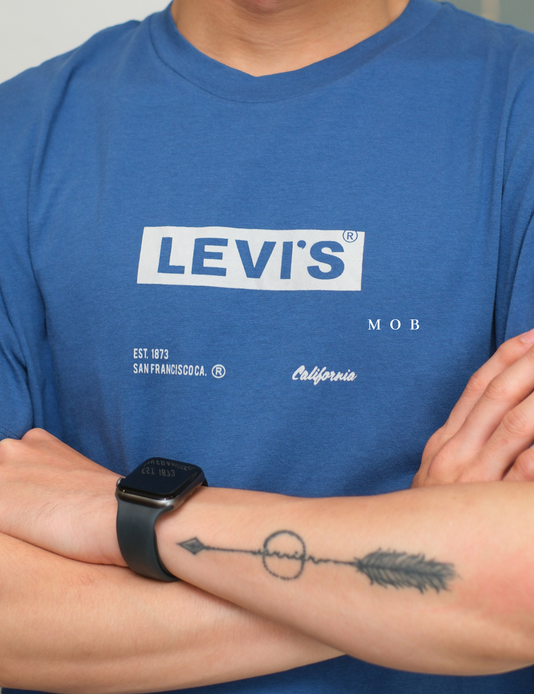 LVSSST01017 Classic SS Tee Blue