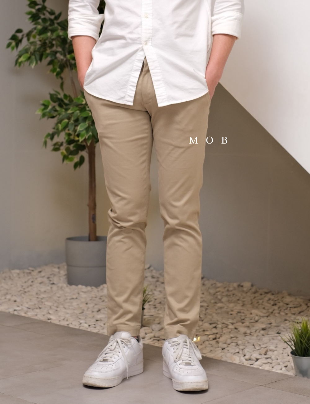 BRPT1101A Tapered Rapid Movement Chino Khaki