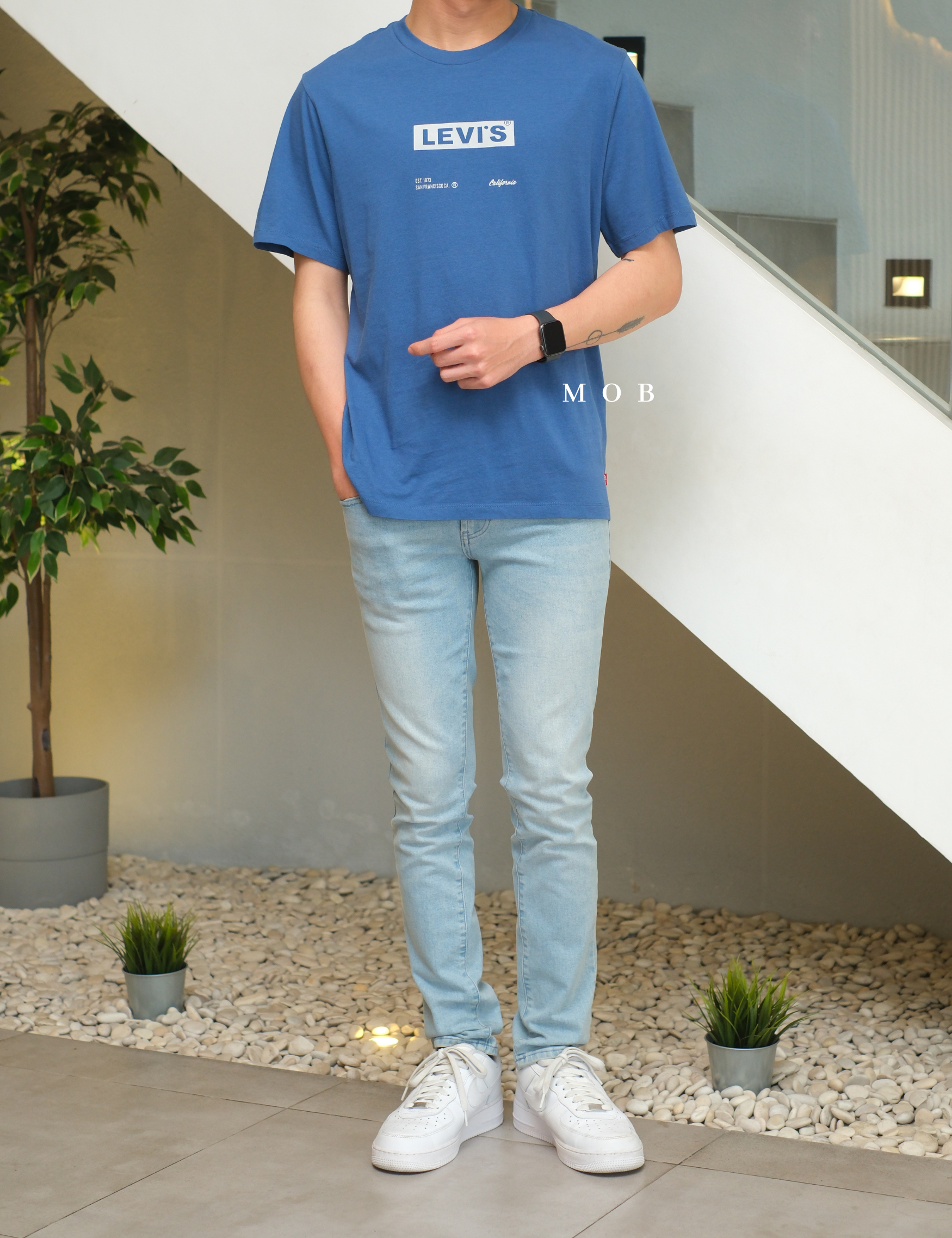 LVSSST01017 Classic SS Tee Blue