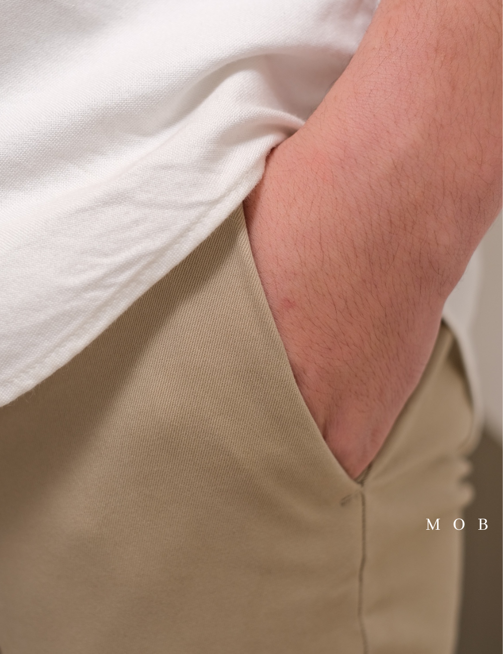 BRPT1101A Tapered Rapid Movement Chino Khaki