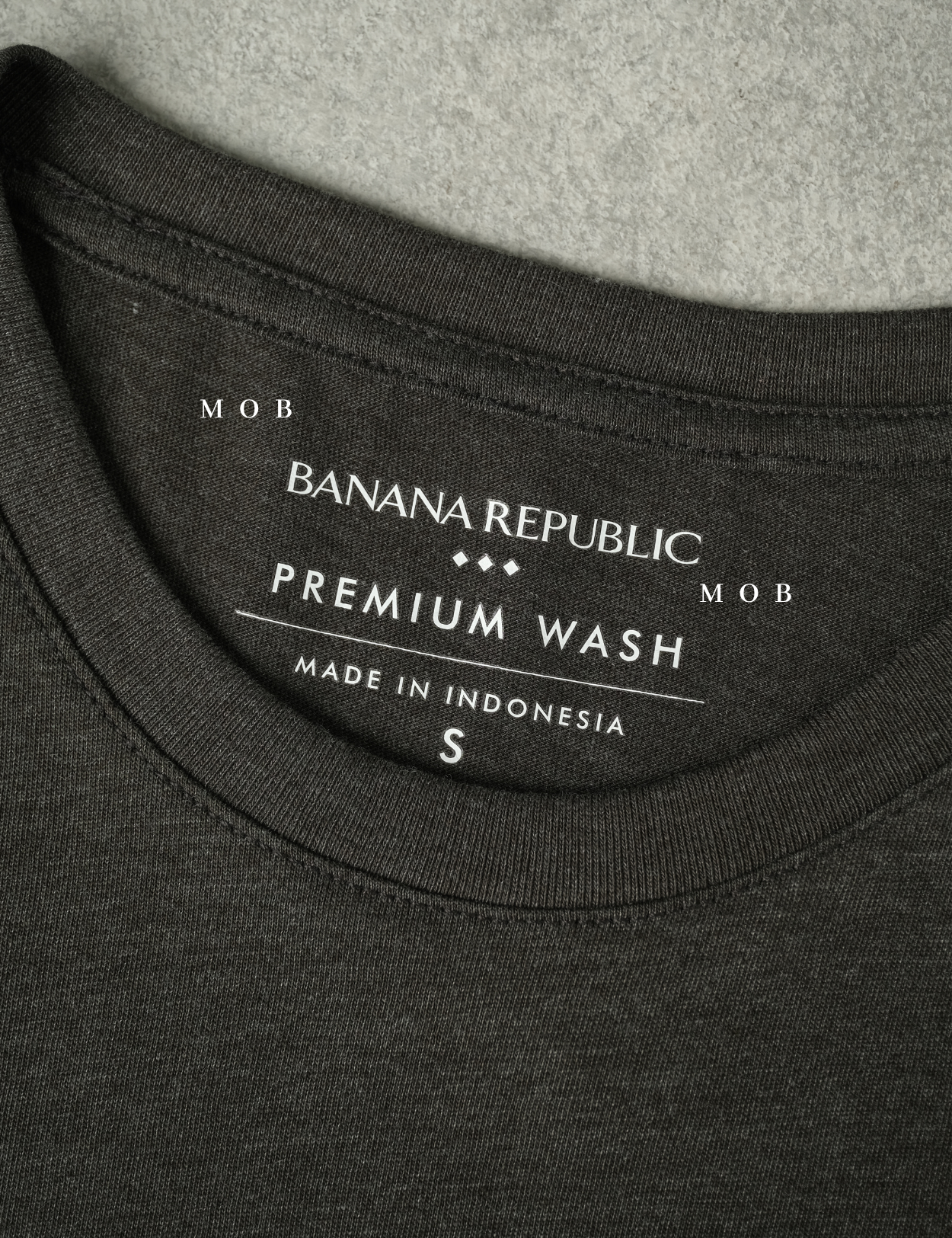 BRSST02004 Basic SS Tee Dark Grey Misty