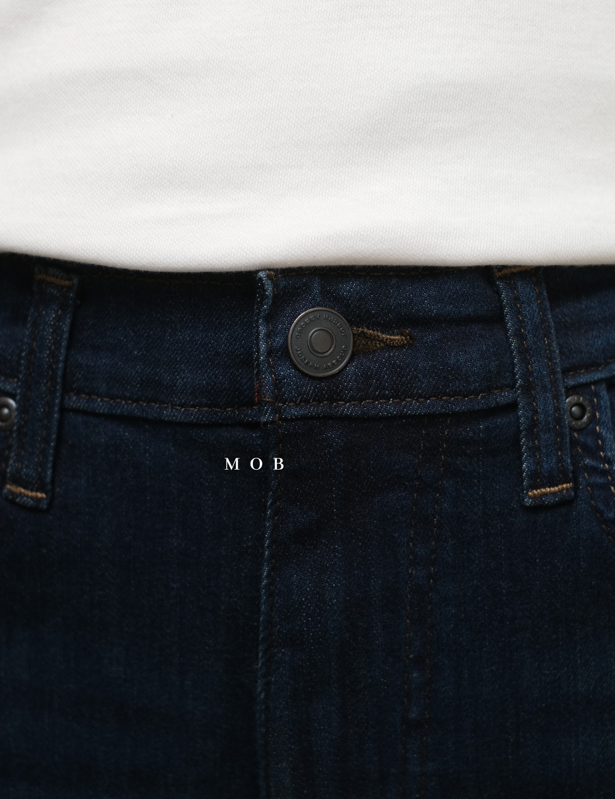 JAPT02002A STRAIGHT Luxe Jeans Navy