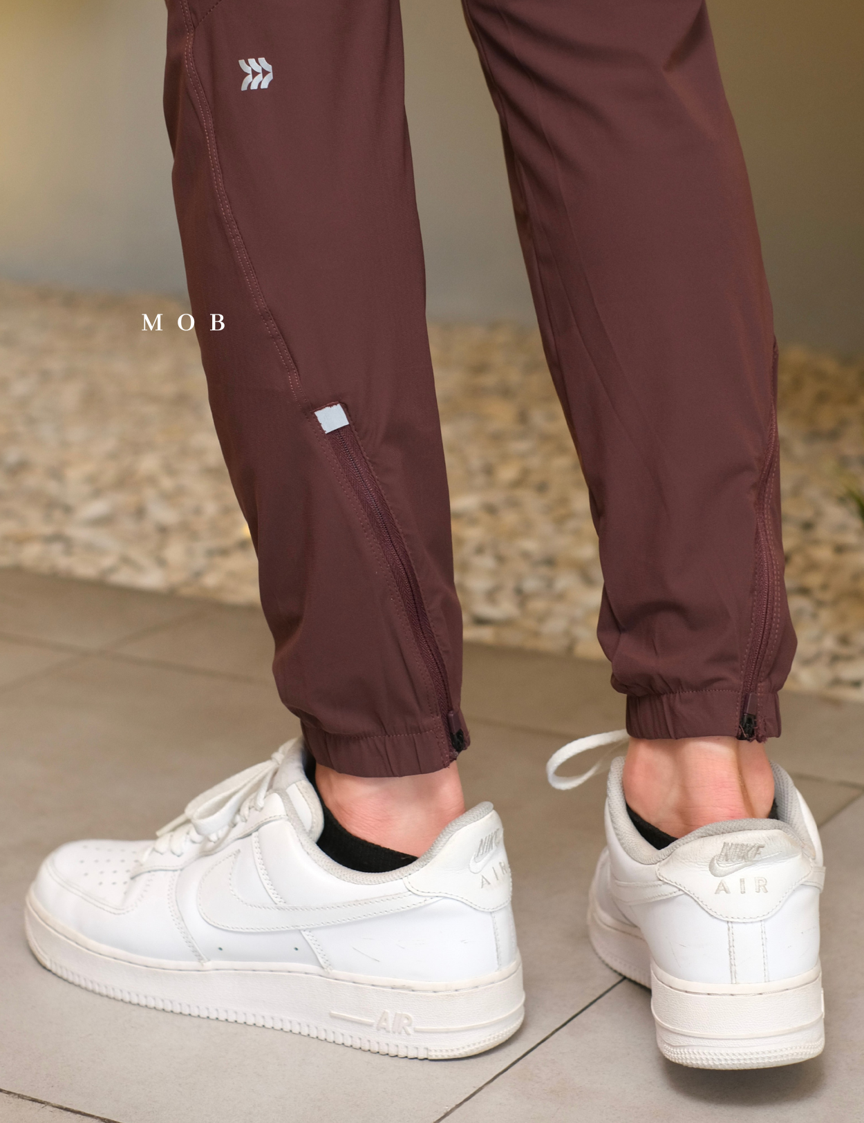 AIMPT02003 Track Jogger Pants Maroon
