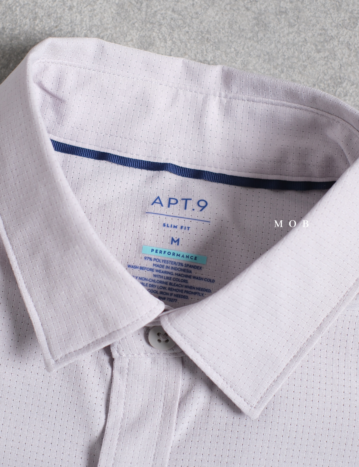 APTSSS03002 Slim Performance SS Shirt Cloud Grey