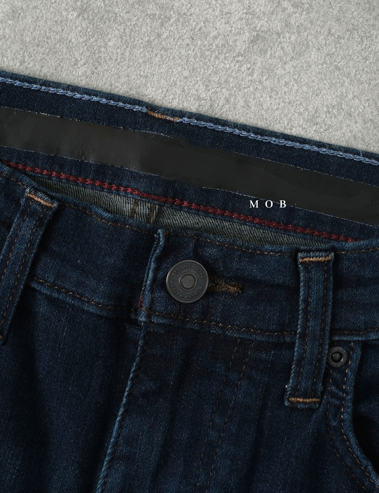 JAPT02002A STRAIGHT Luxe Jeans Navy