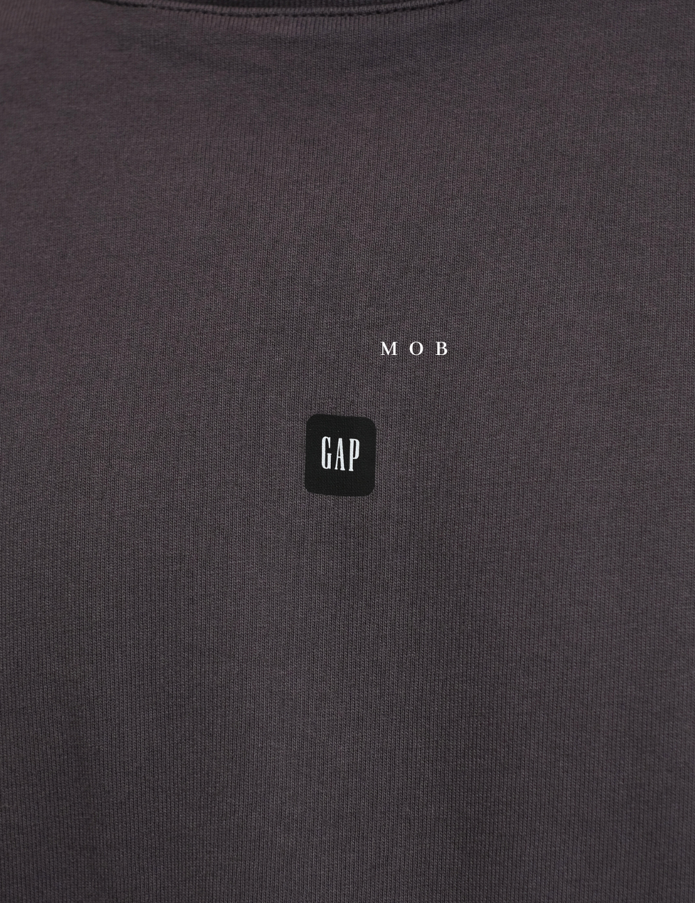 YZSST01003 Boxy 3/4 Tee Grey Wash