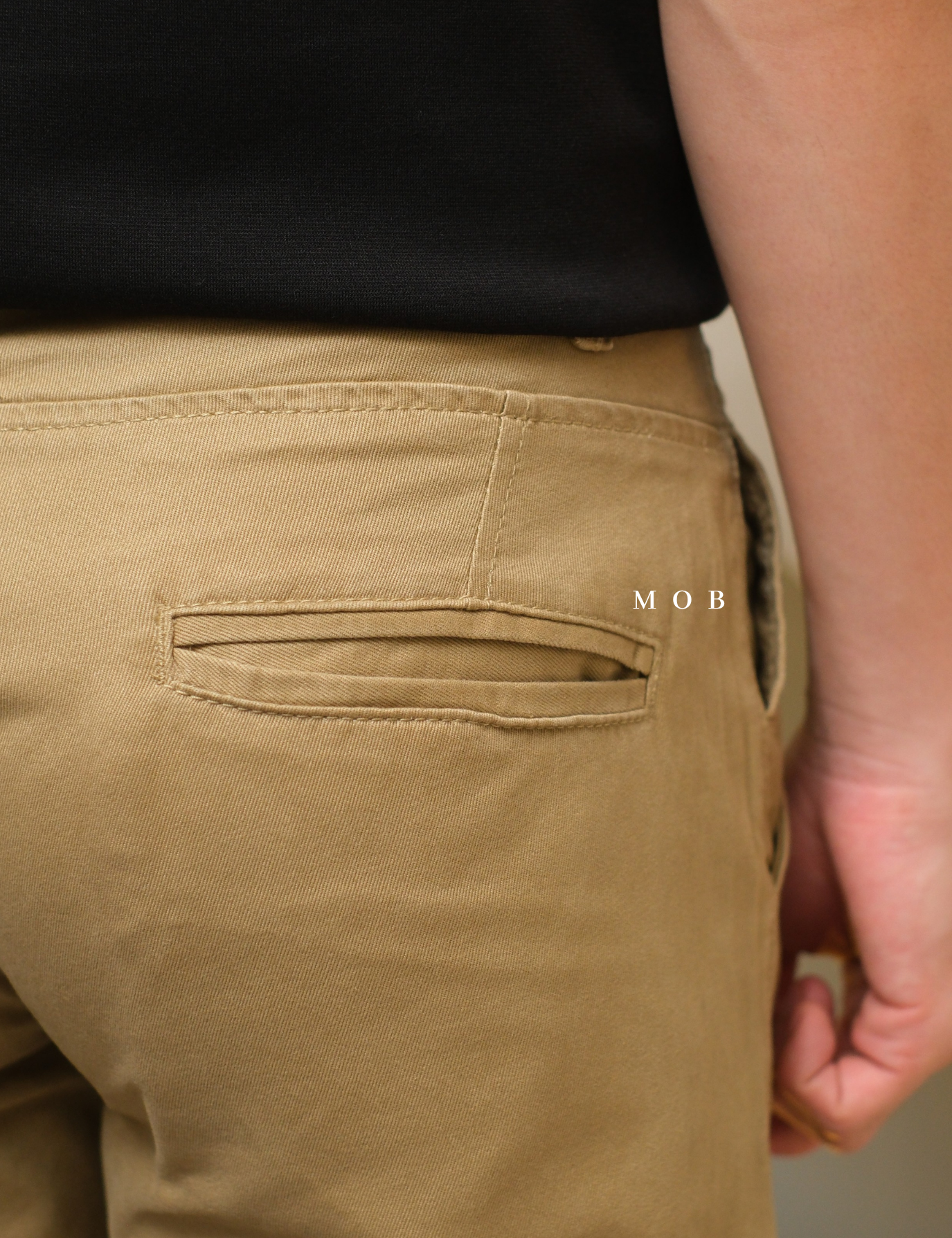 WESR01001 Slim Chino Shorts Khaki