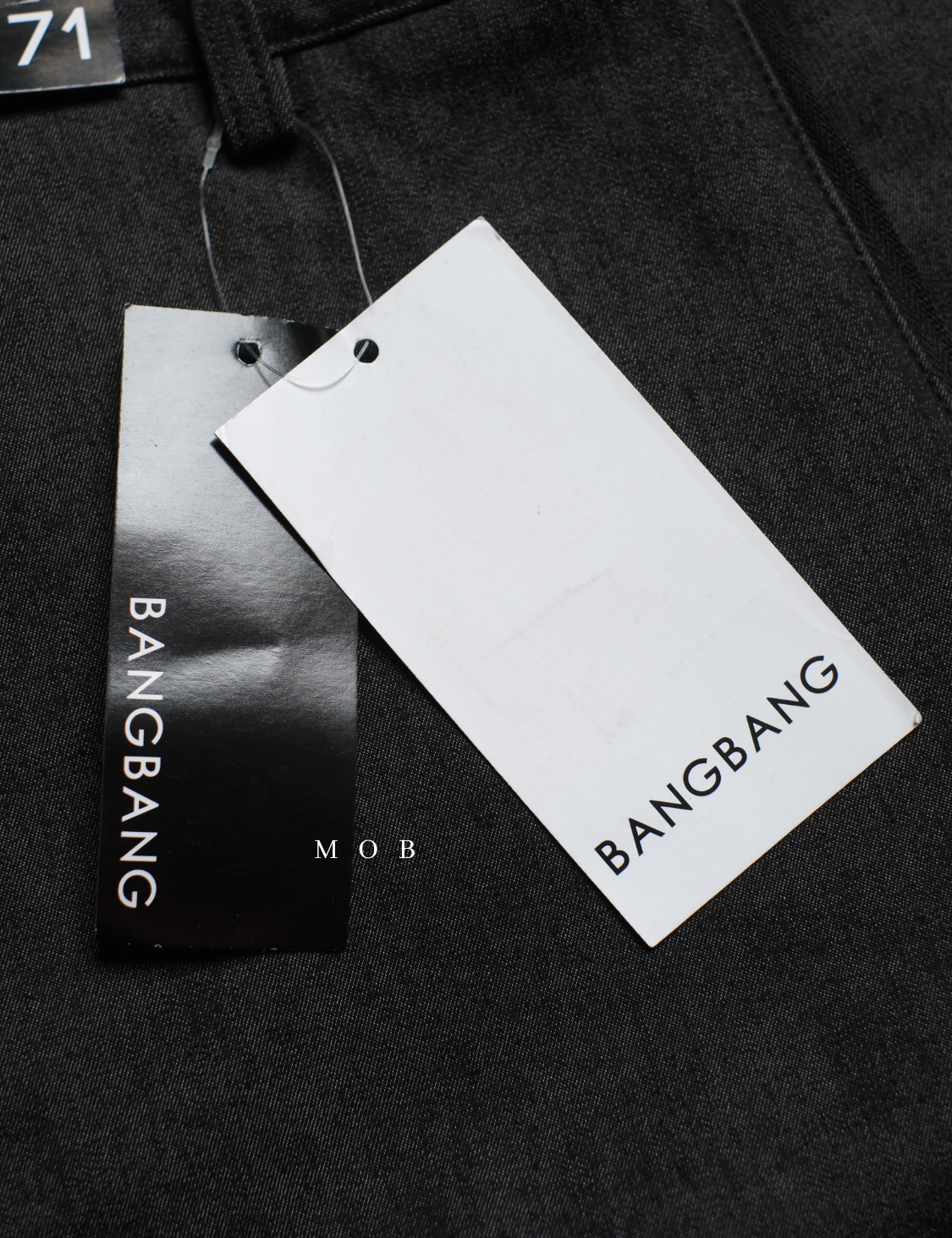 BBGPT07001 Fleece Lined Jeans Black