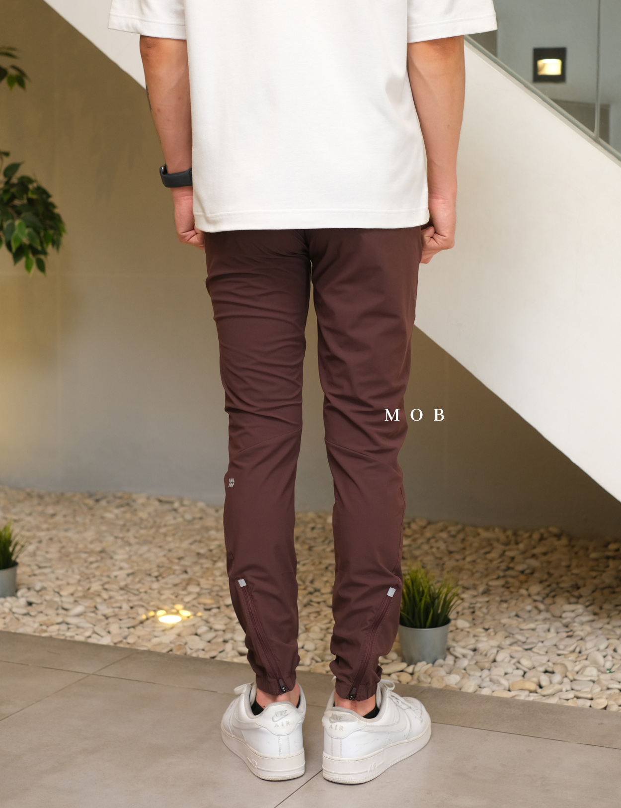 AIMPT02003 Track Jogger Pants Maroon