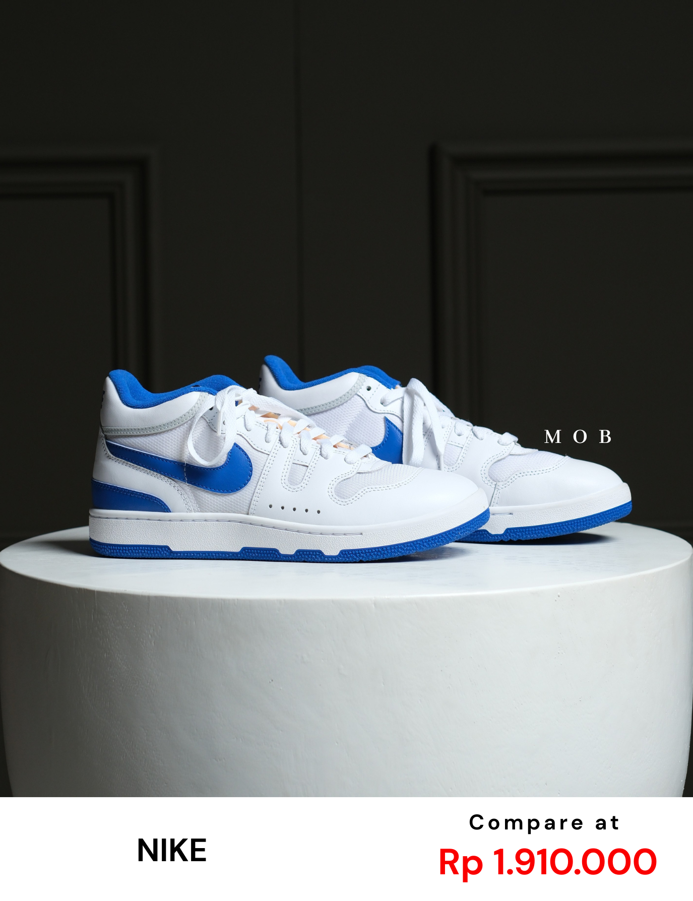 NKSSH03001A Mac Attack Shoes Game Royal White