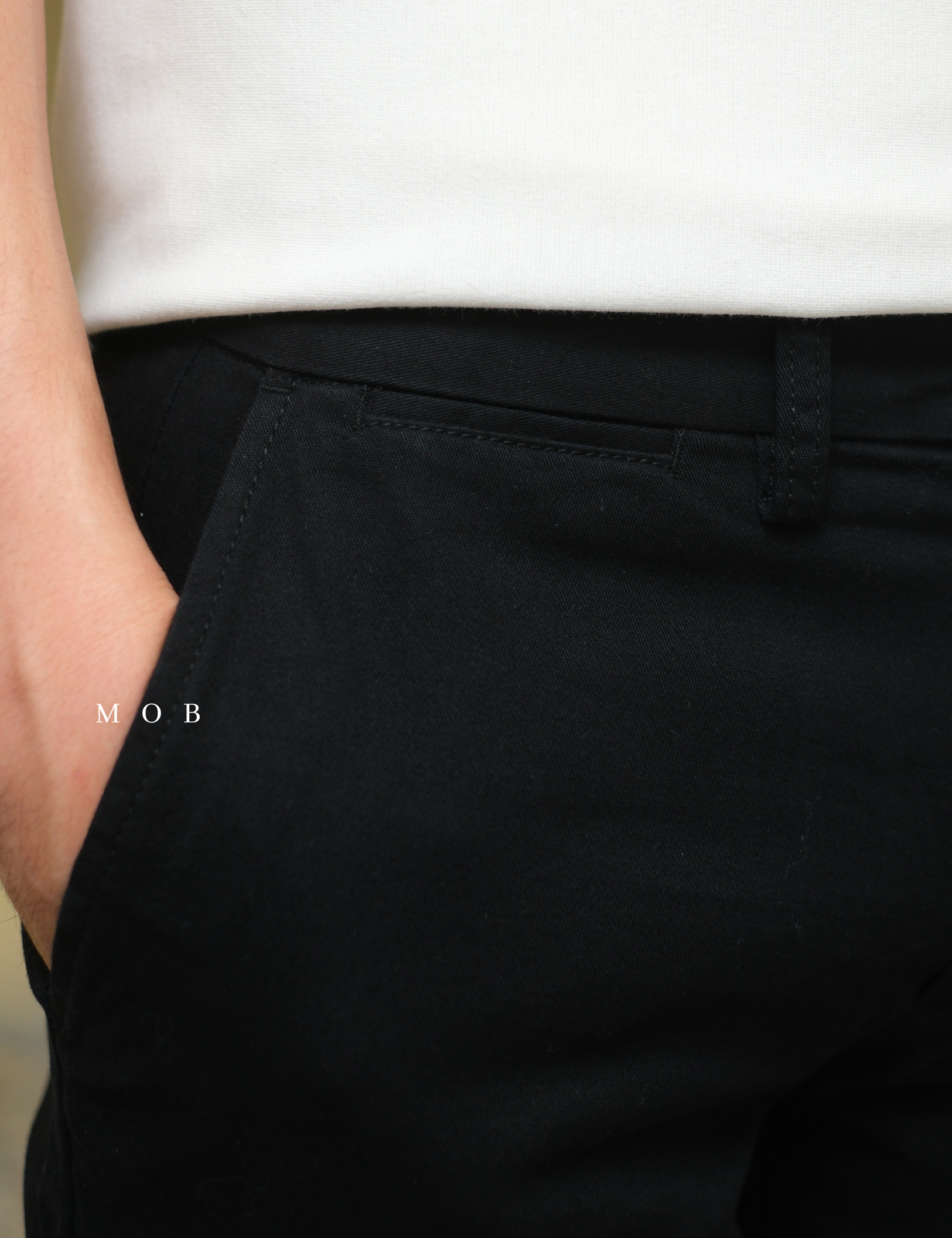 ONPT4203 Ultimate STRAIGHT Chinos Black (32 ONLY)