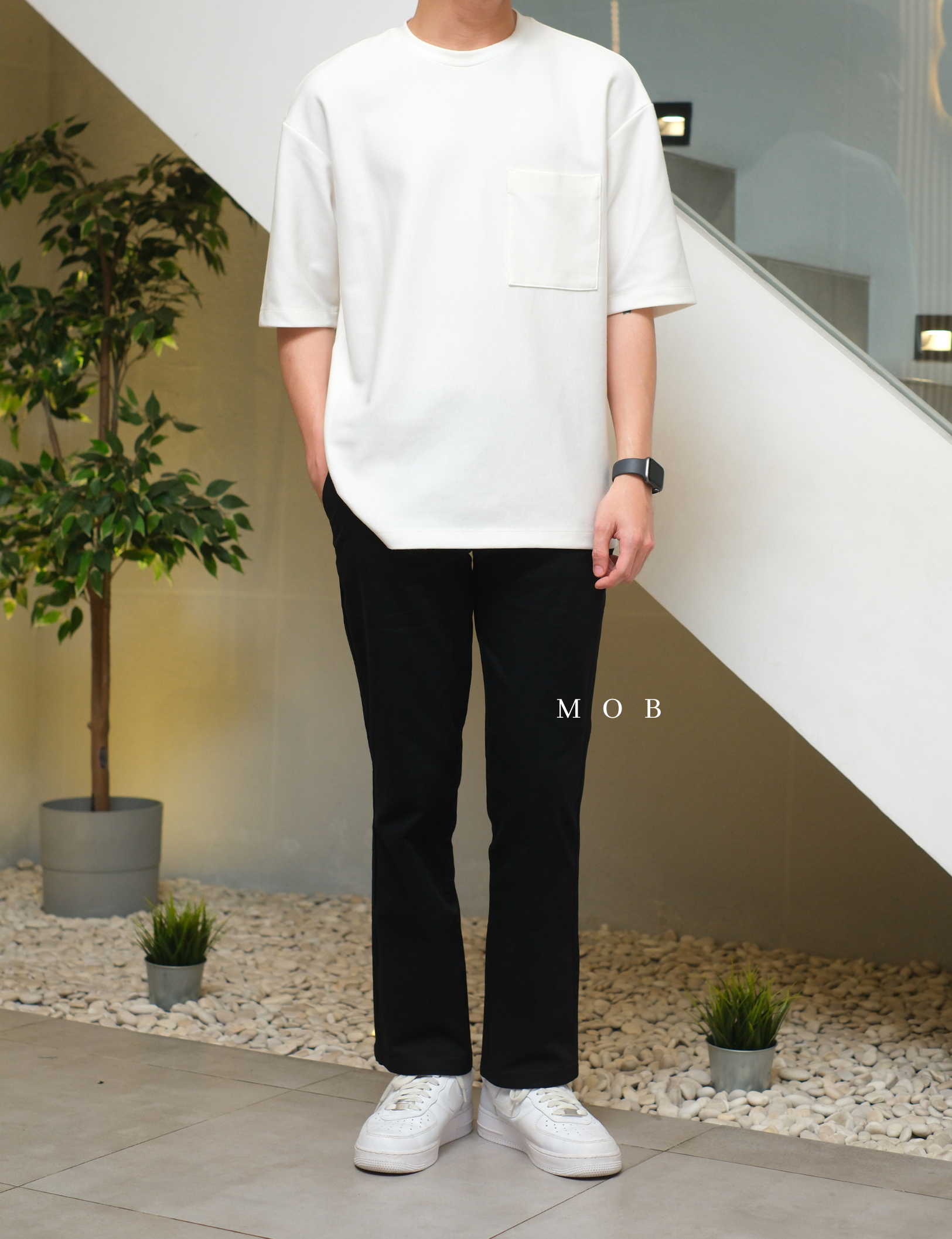 ONPT4203 Ultimate STRAIGHT Chinos Black (32 ONLY)