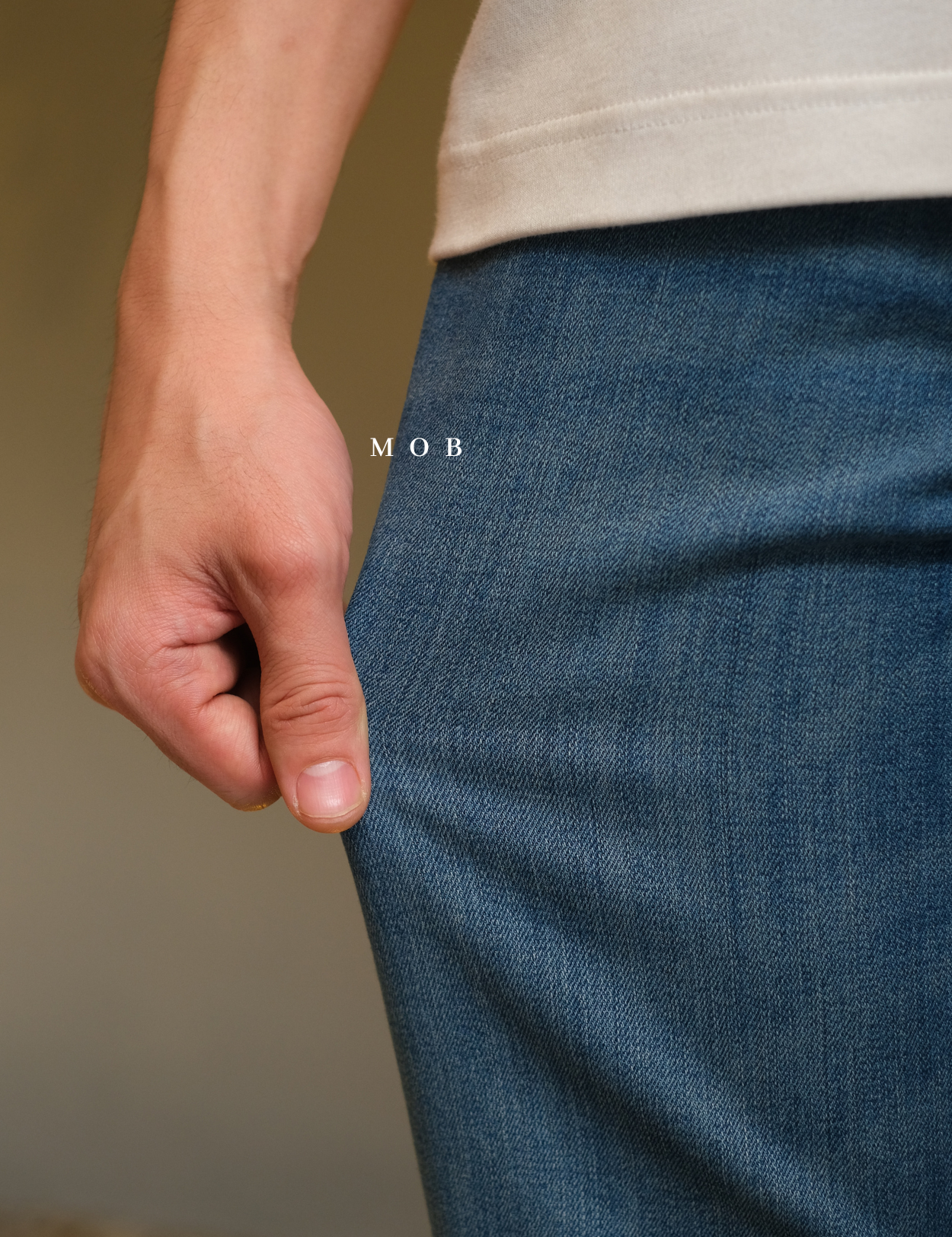 JAPT02002B STRAIGHT Luxe Jeans Light Blue