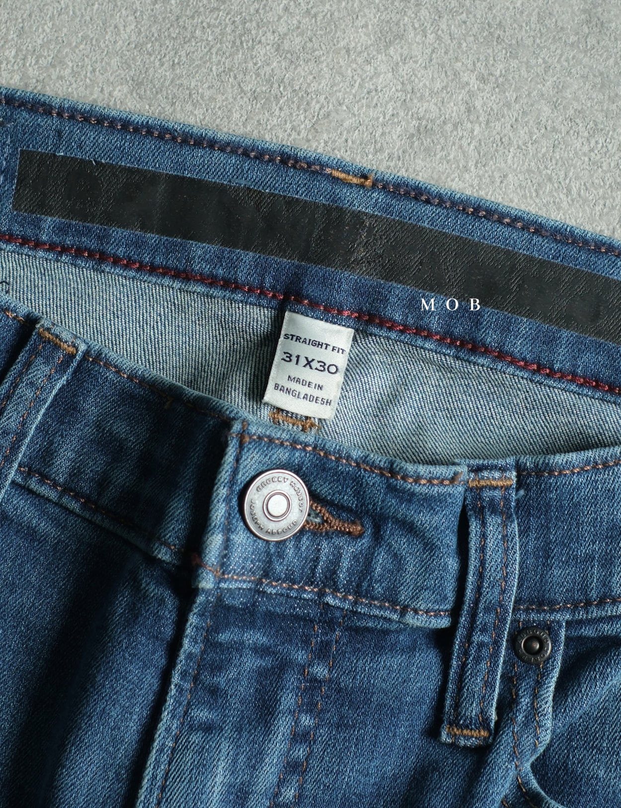 JAPT02002B STRAIGHT Luxe Jeans Light Blue