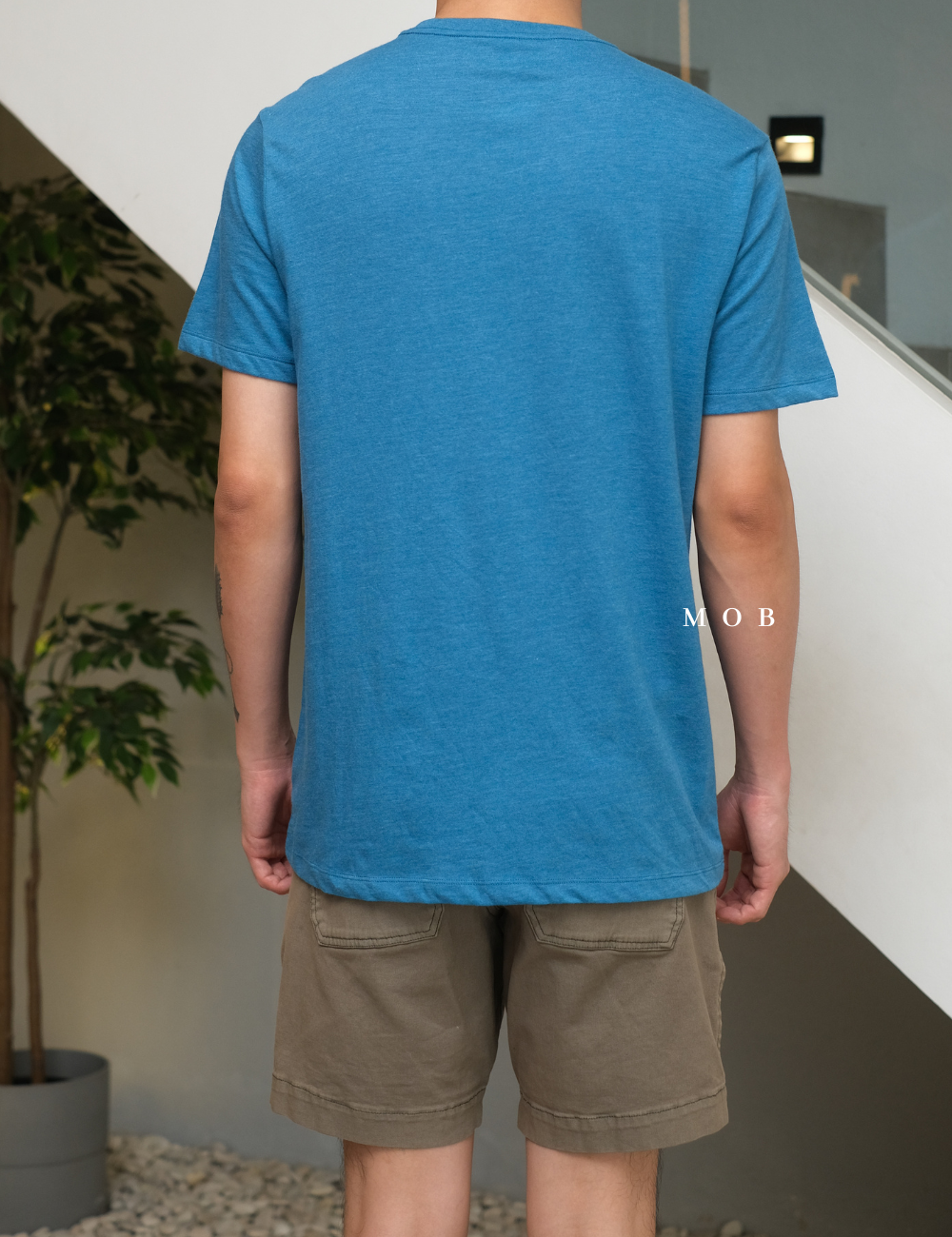 GPSST1201T Signature Logo SS Tee Coastal Blue