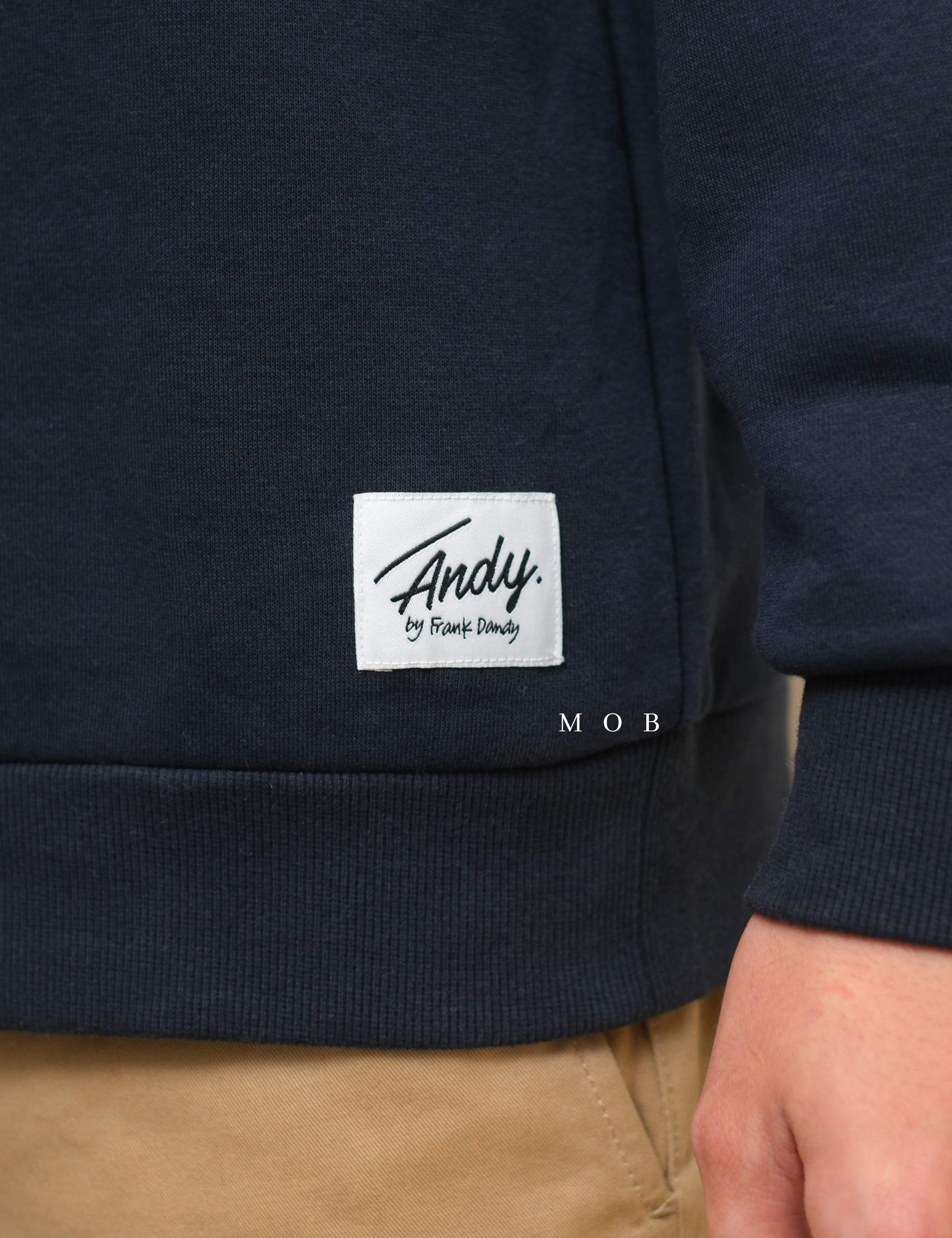 ANDSW01004 Basic SWEATSHIRT Navy