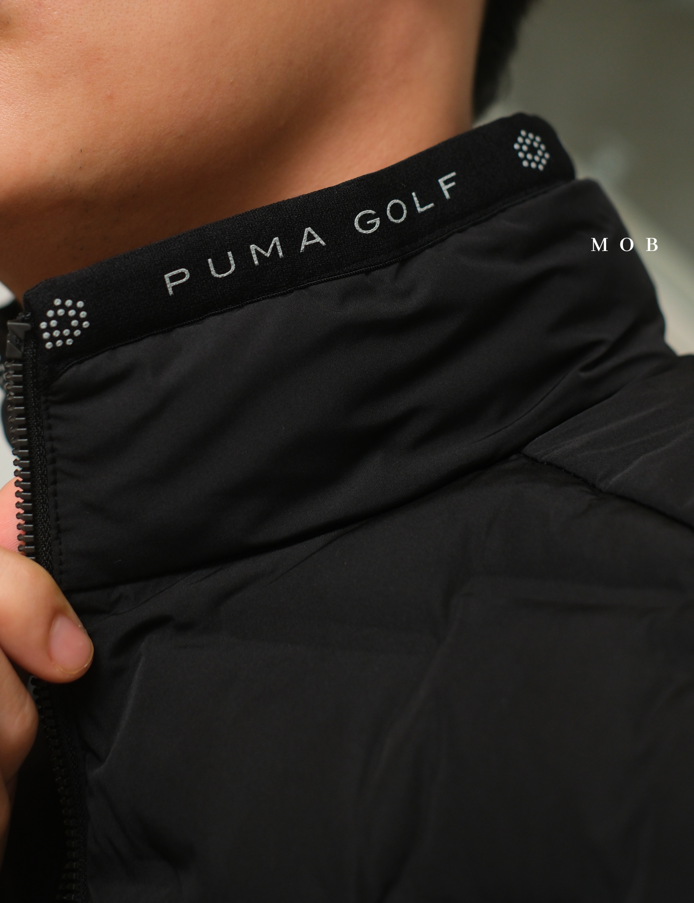 PMJ01001B Puma Tube Padding Jacket Black