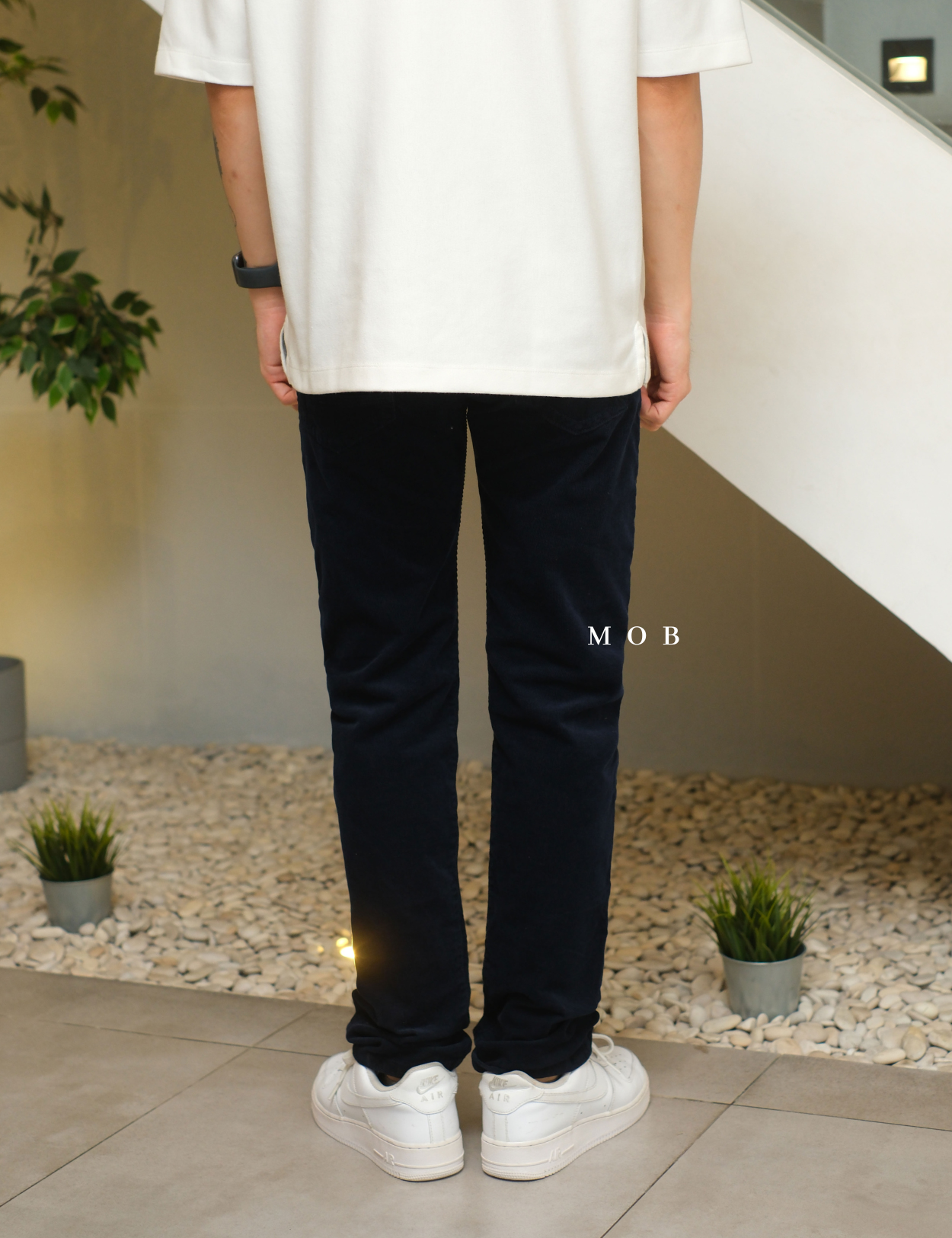 SOPT03002 Regular Corduroy Pants Navy