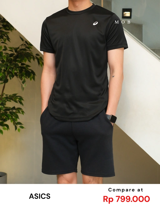ASSST06005A Small Logo SS Tee Black