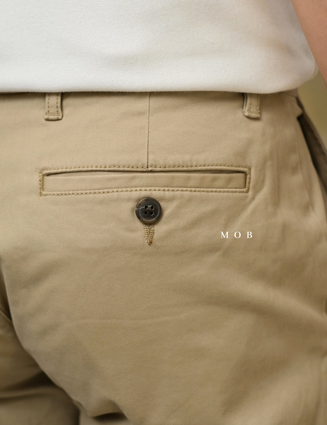 GTPT07005 Slim Stretch Chino Pants Khaki