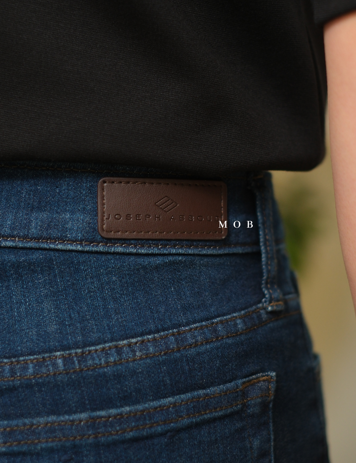 JAPT03001A Slim Fit Luxe Jeans Dark Blue