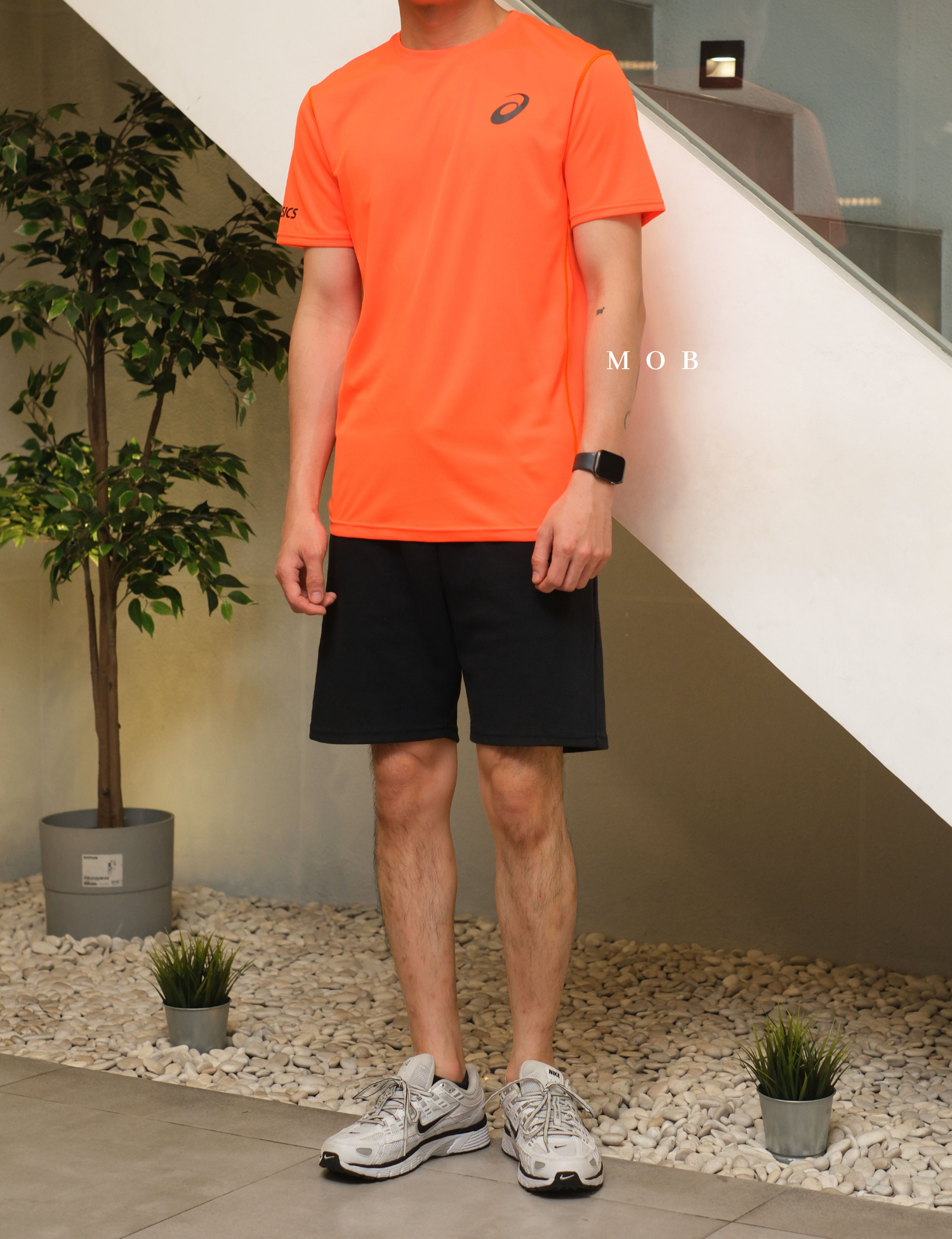 ASSST06001 Running SS Tee Orange