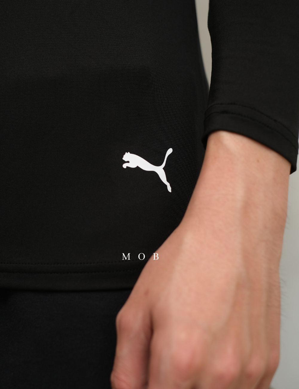 PMBL02001C Warmcell Baselayer Hands Logo Black