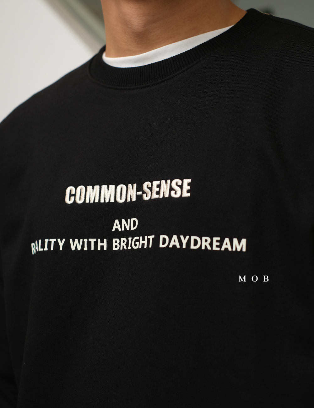 IBSW01002A Common-Sense Sweatshirt Black