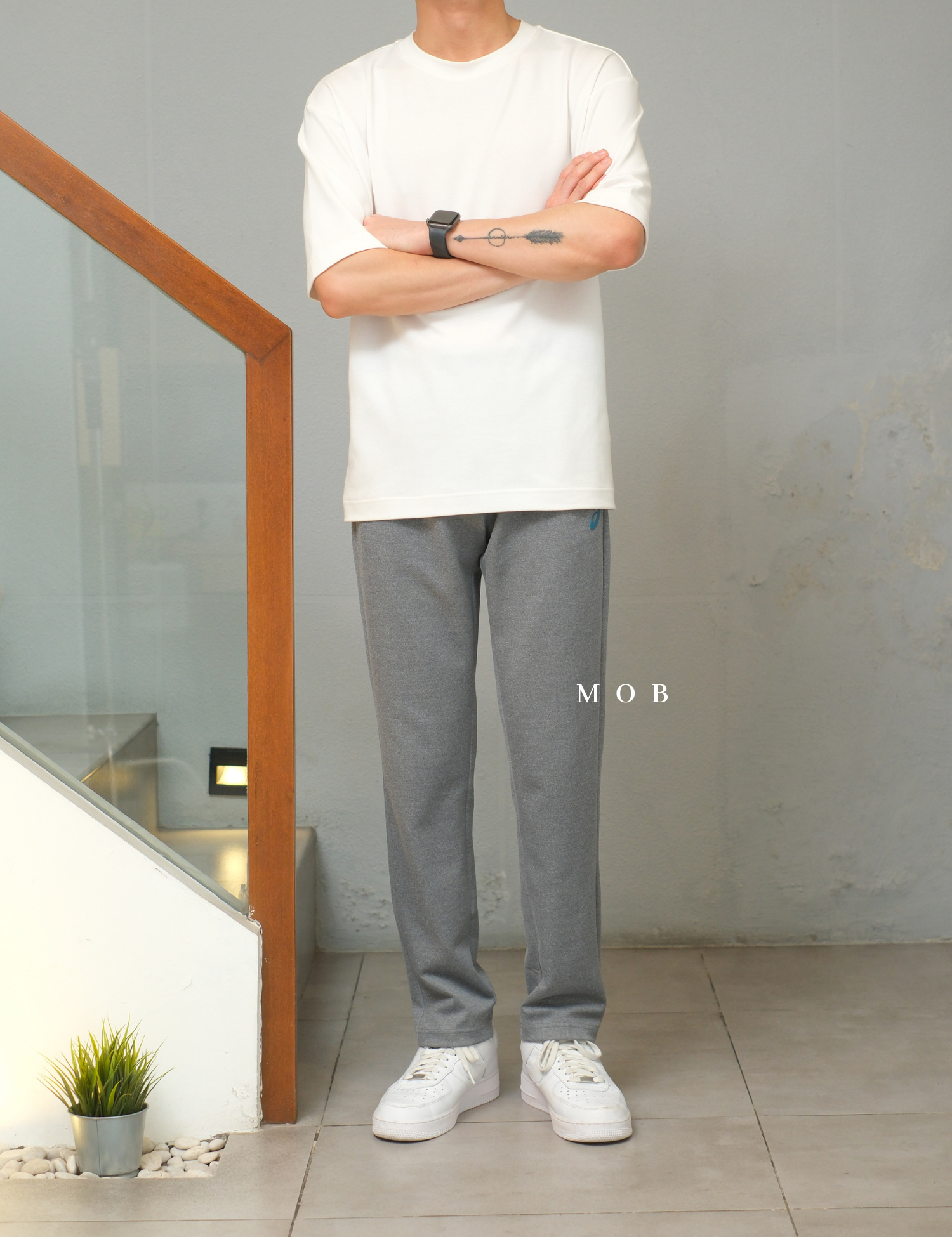 ASSPT01001C Basic Training Pants Grey