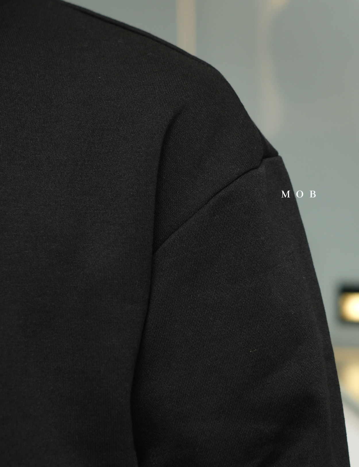 HMSW04003 Loose Fit Sweatshirt Black