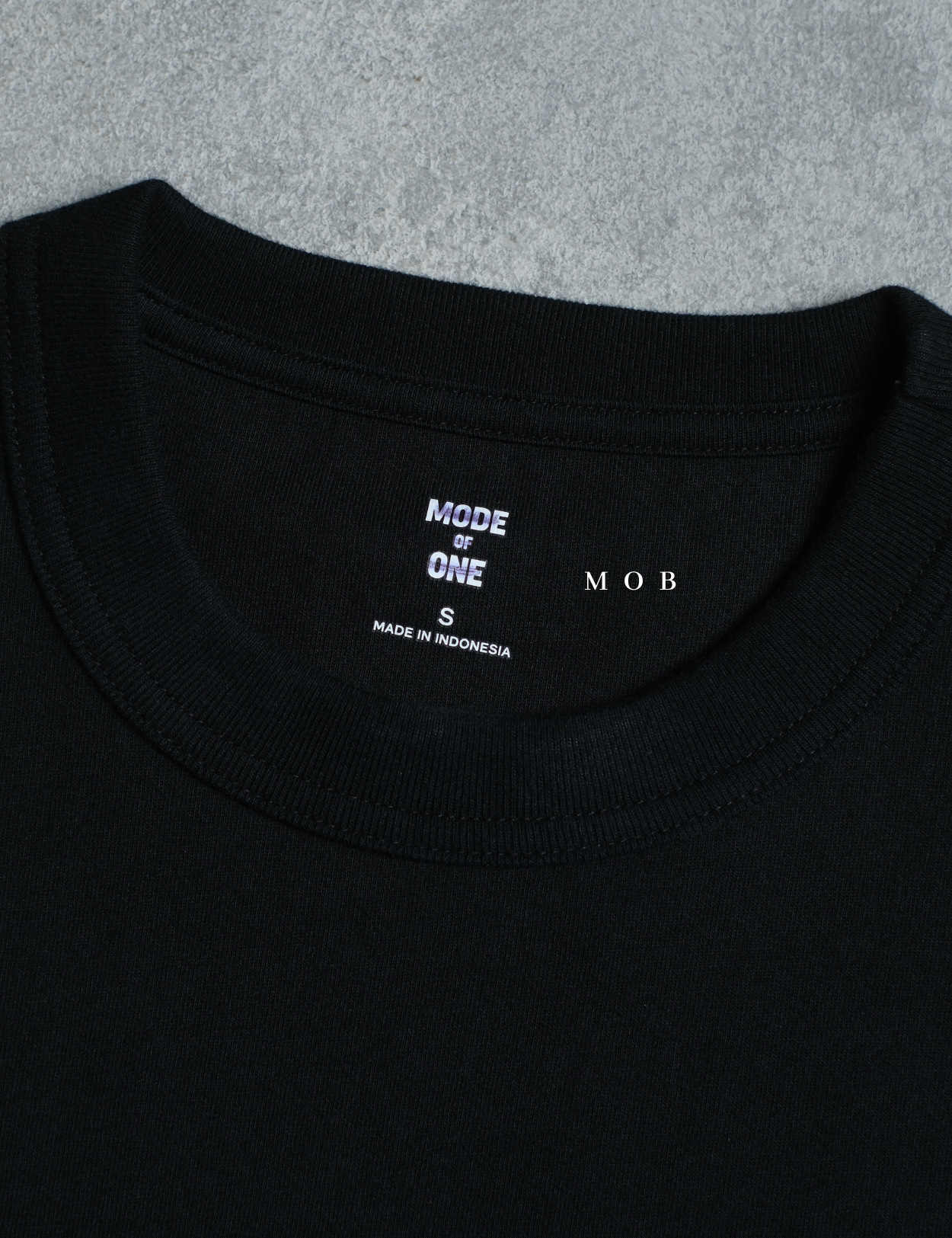 MODSST01001B Basic SS Tee Black