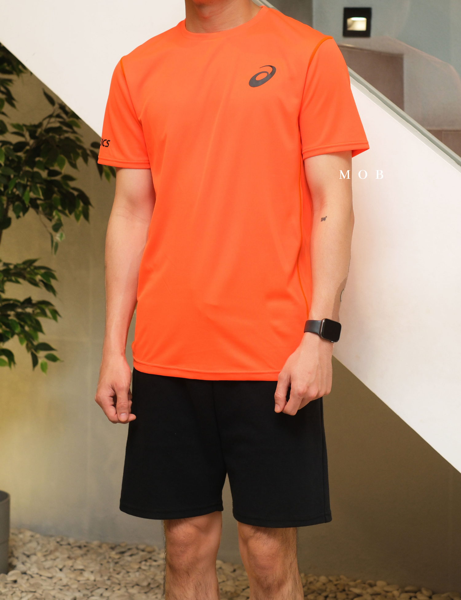 ASSST06001 Running SS Tee Orange