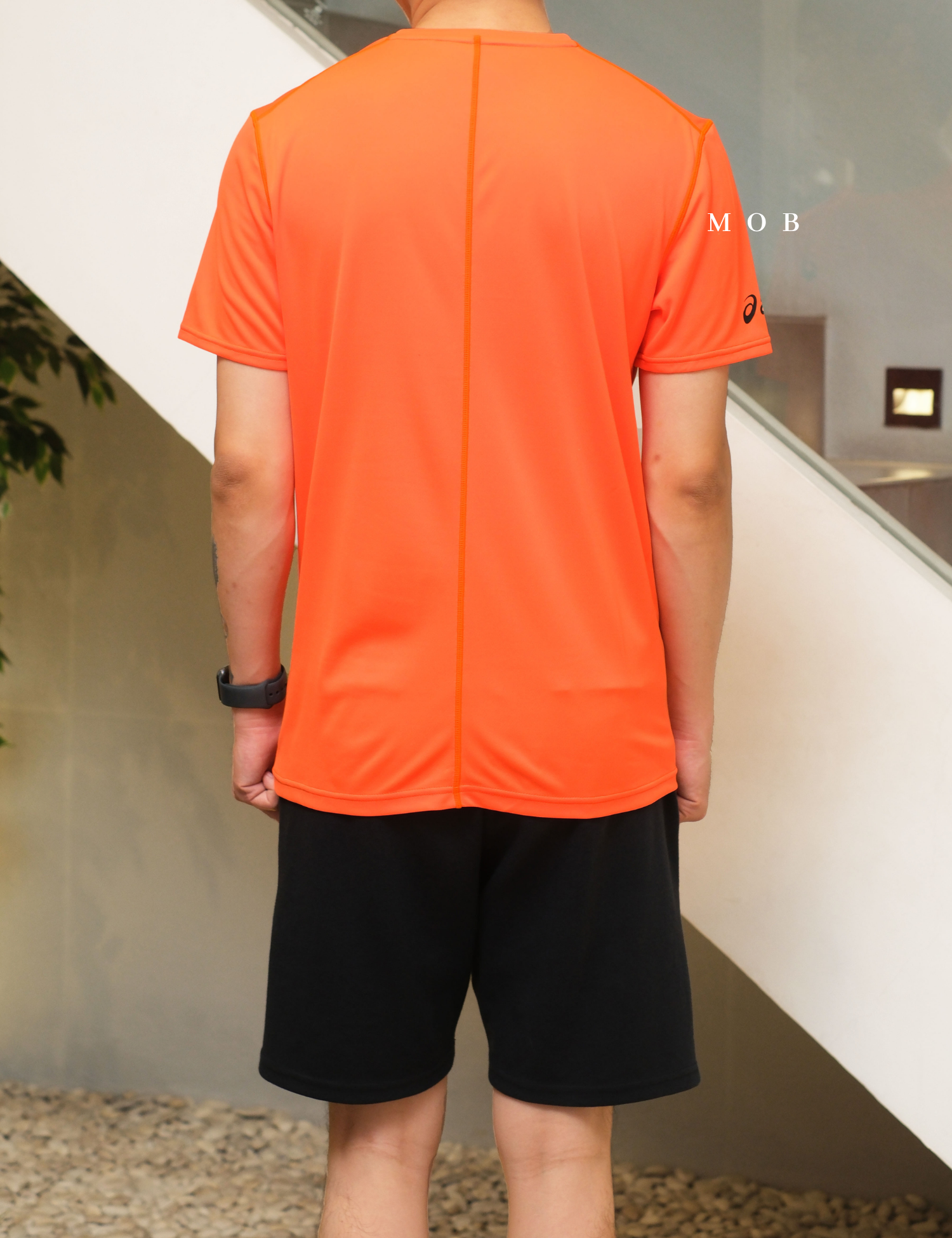 ASSST06001 Running SS Tee Orange
