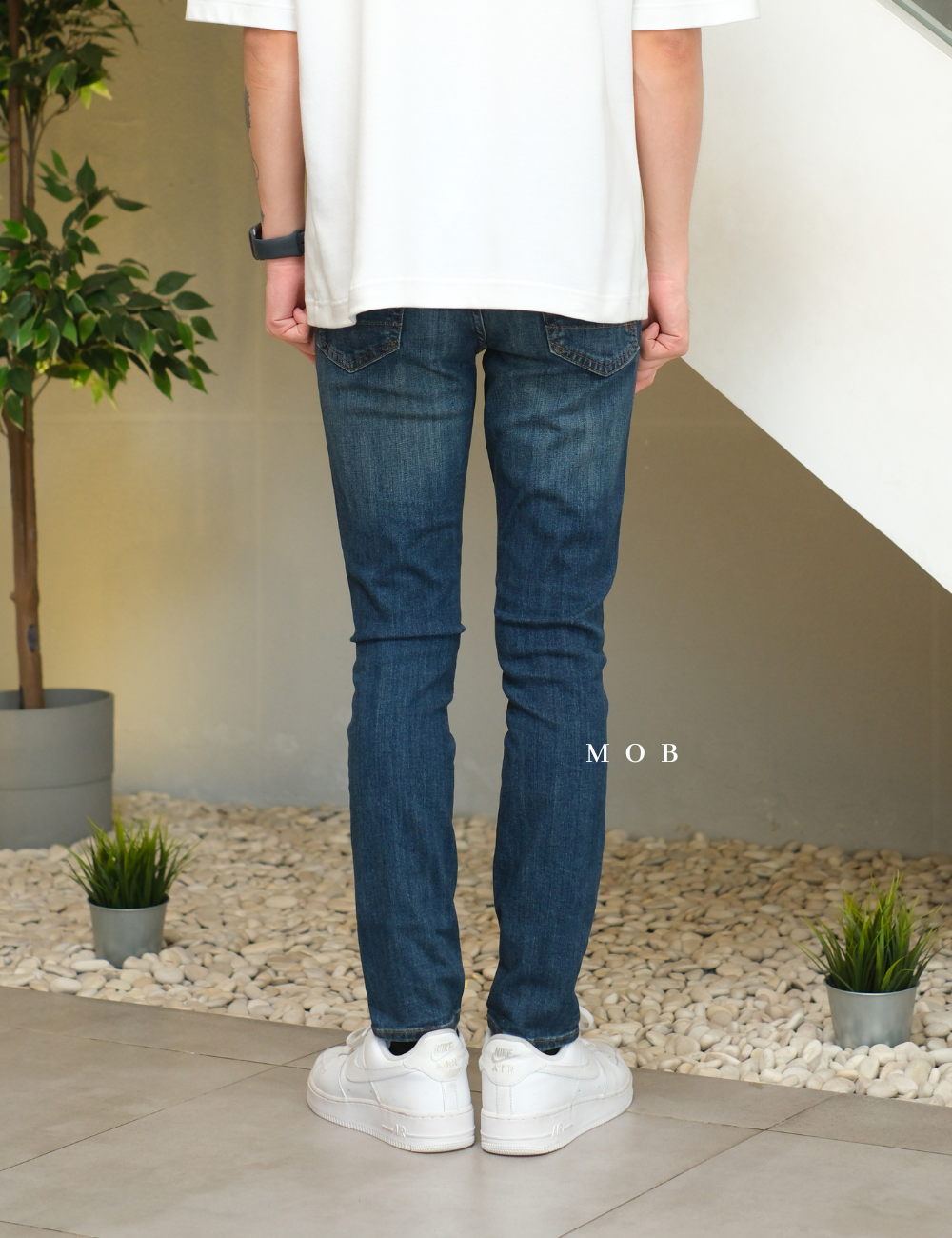 ARPT08001 Super Skinny Premium Jeans Medium Blue 