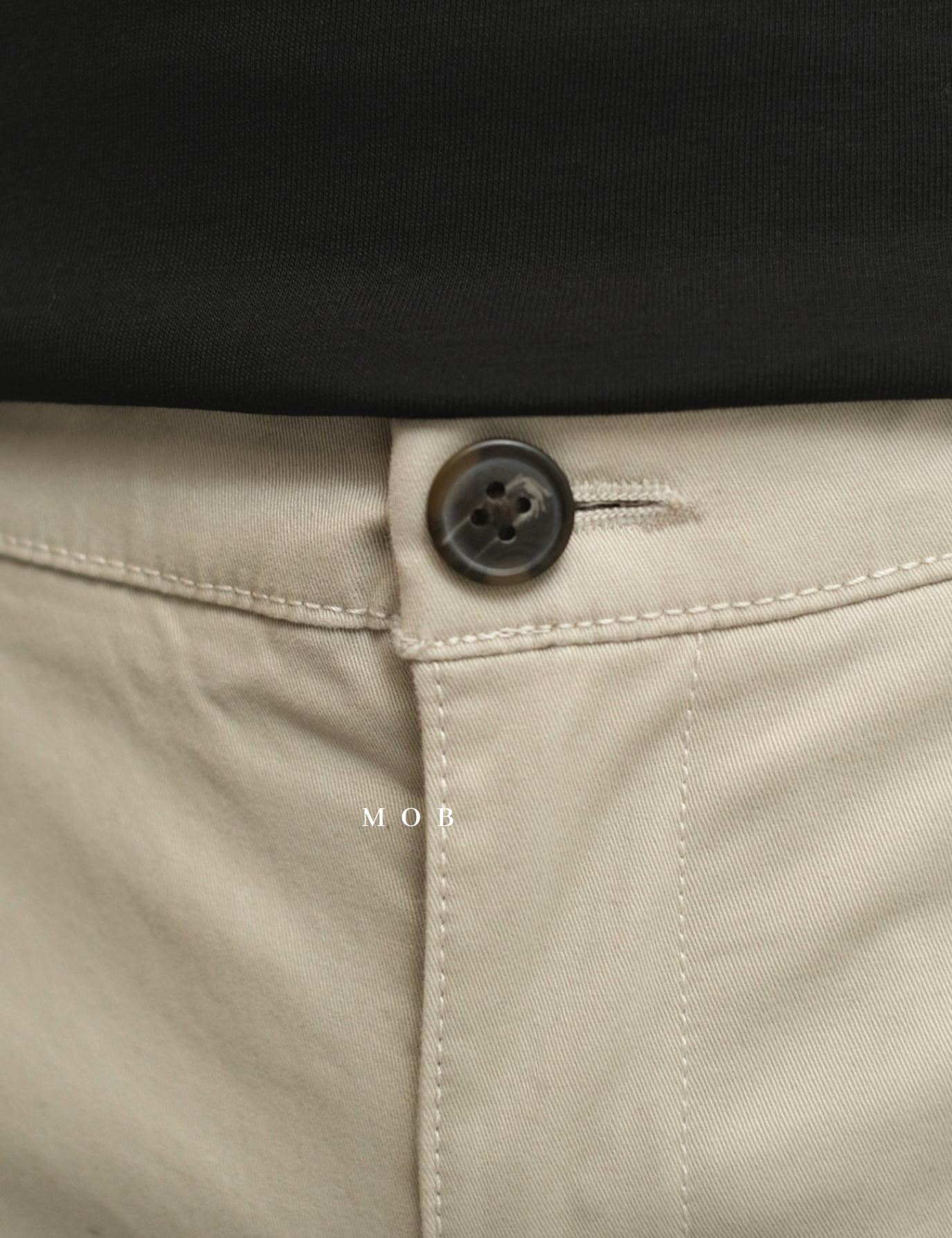 GTPT07003 Slim Stretch Chino Pants Light Beige