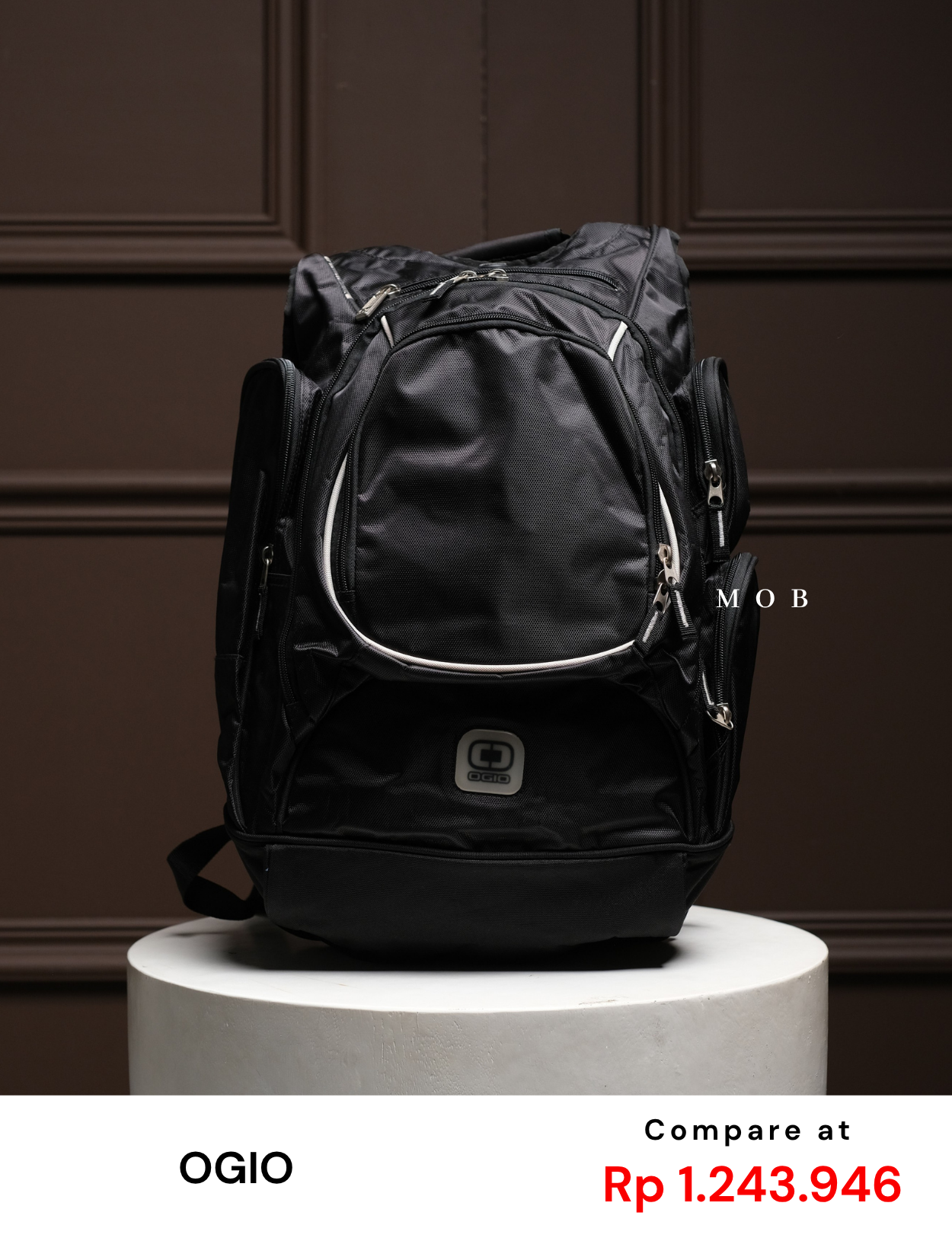 OGBAG02008 Bounty Hunter Backpack Black
