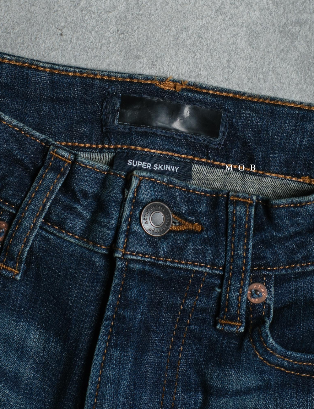 ARPT08001 Super Skinny Premium Jeans Medium Blue 