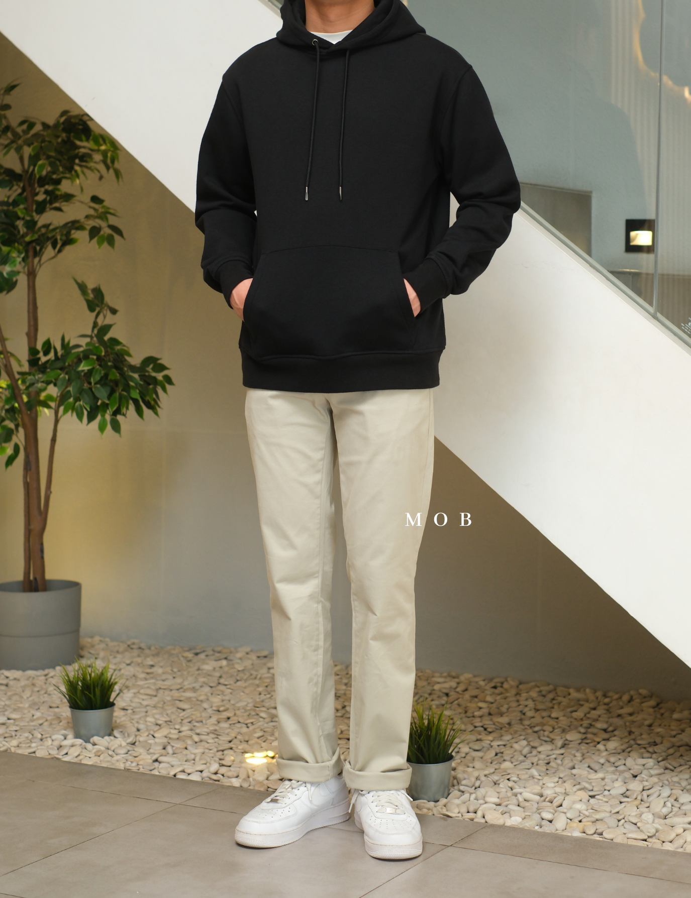 GTPT07003 Slim Stretch Chino Pants Light Beige