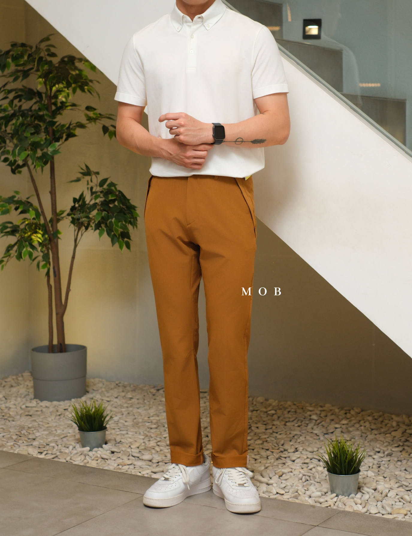 AIMPT01002 Travel Pants Brown