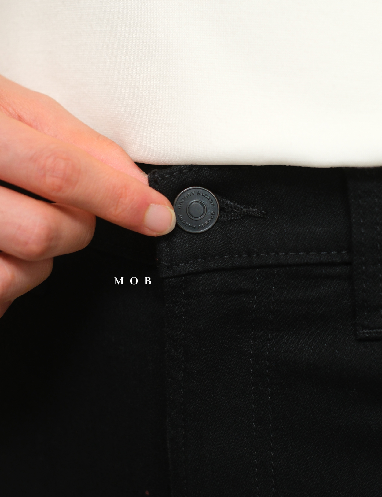 JAPT03002B Slim Fit Luxe Jeans Black