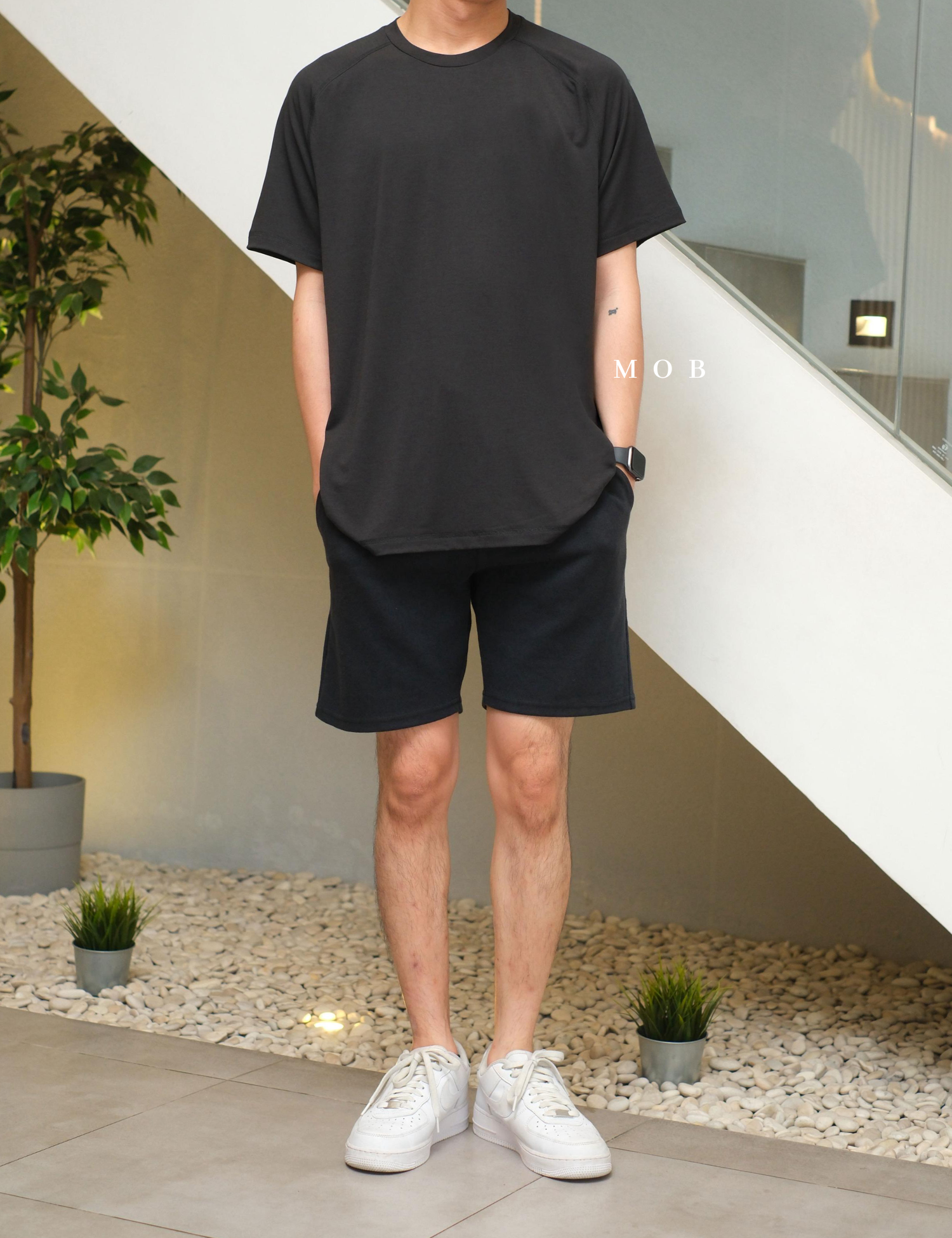 GPSST2103 Active SS Tee Black