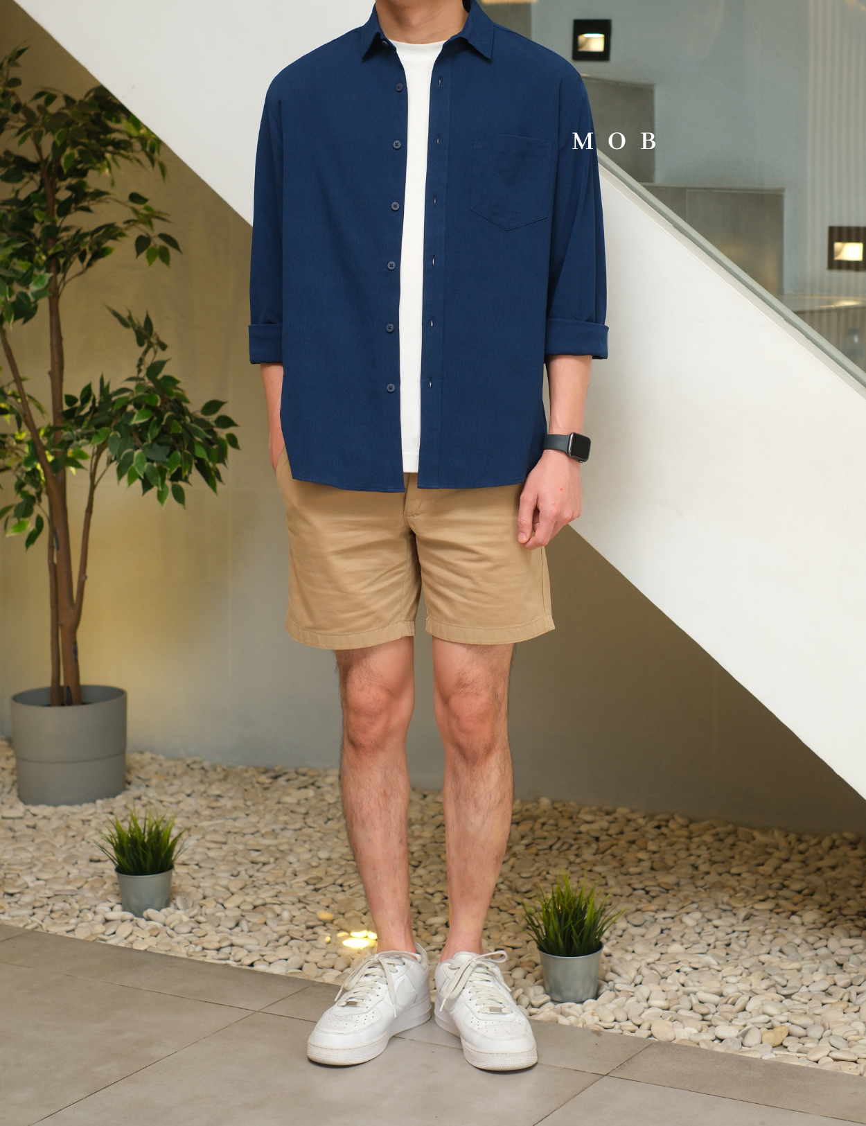 APTLSS02001A STANDARD Performance LS Shirt Navy