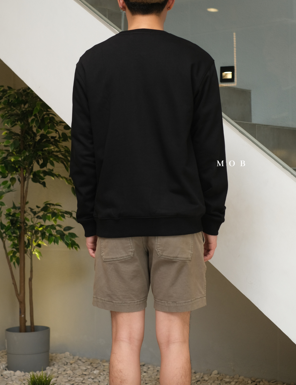 IBSW01002A Common-Sense Sweatshirt Black
