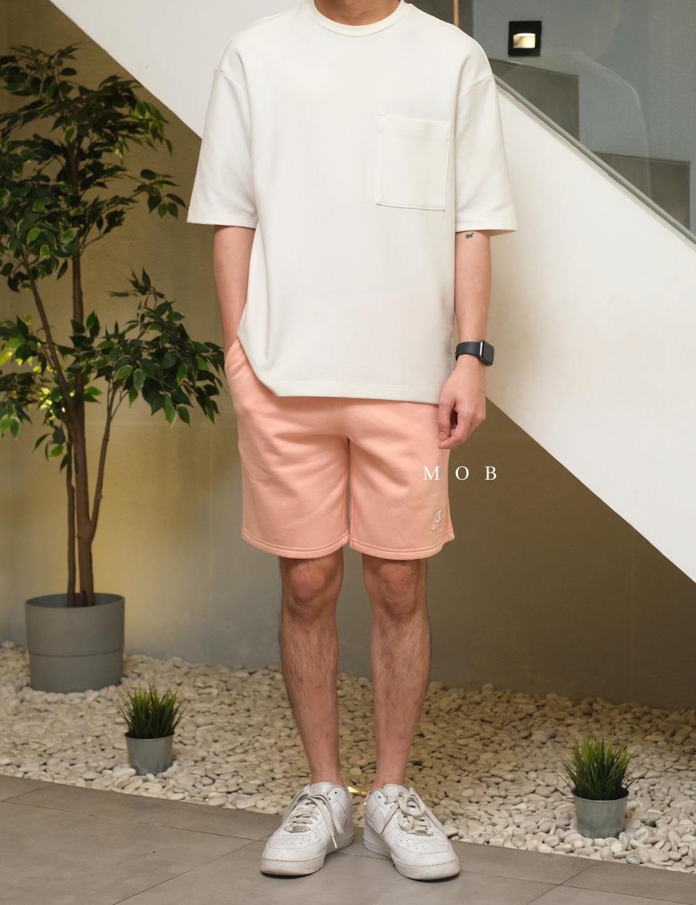 CHMPSR1202C Classic Fleece Shorts Pink
