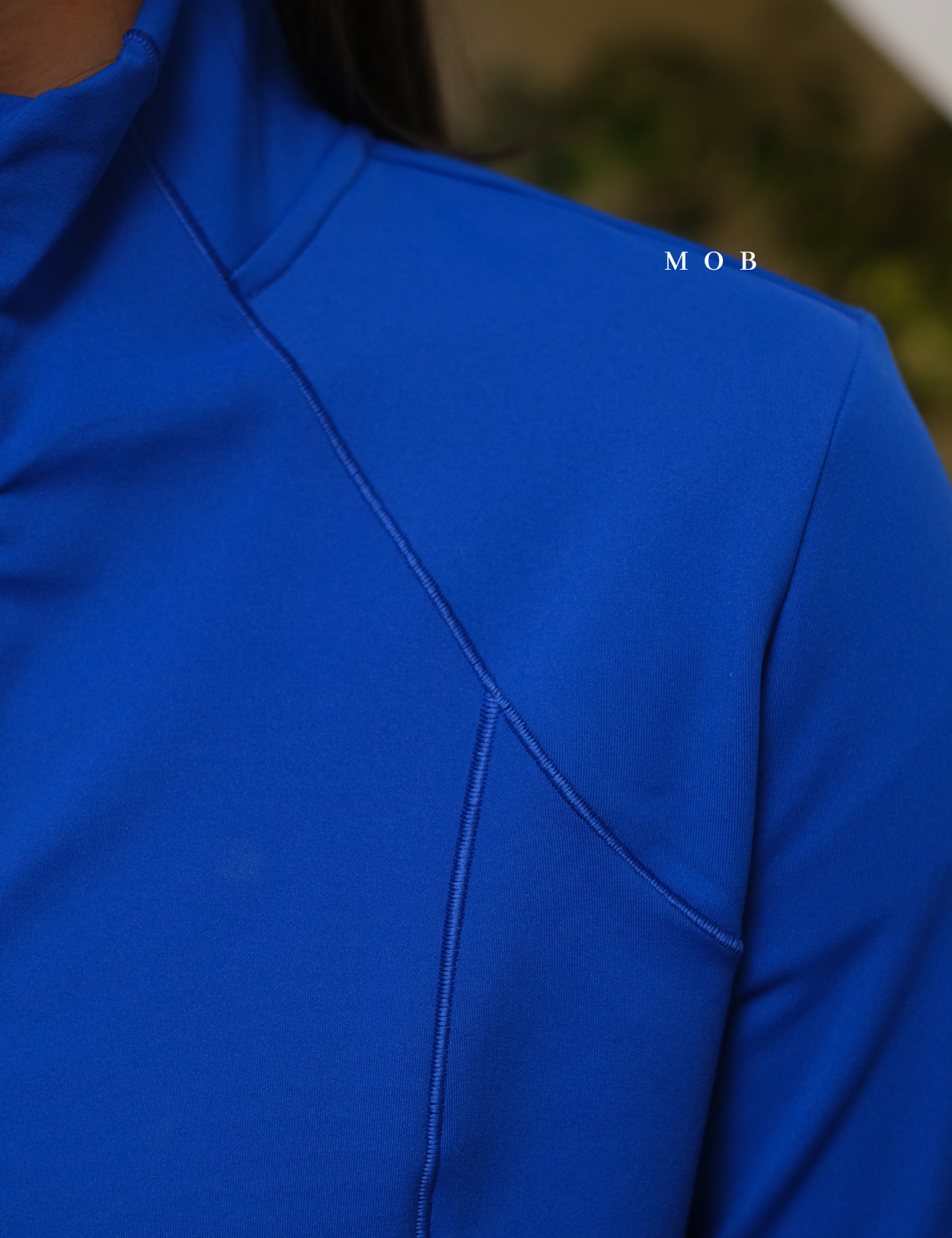 SPYJ02001B Active Zip Up Jacket Blue
