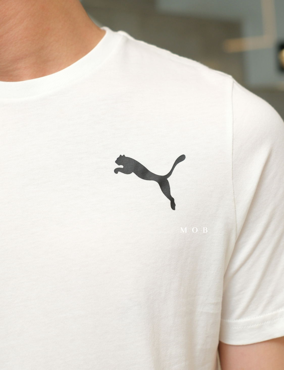 PMSST07013A Classic Small Logo SS Tee White