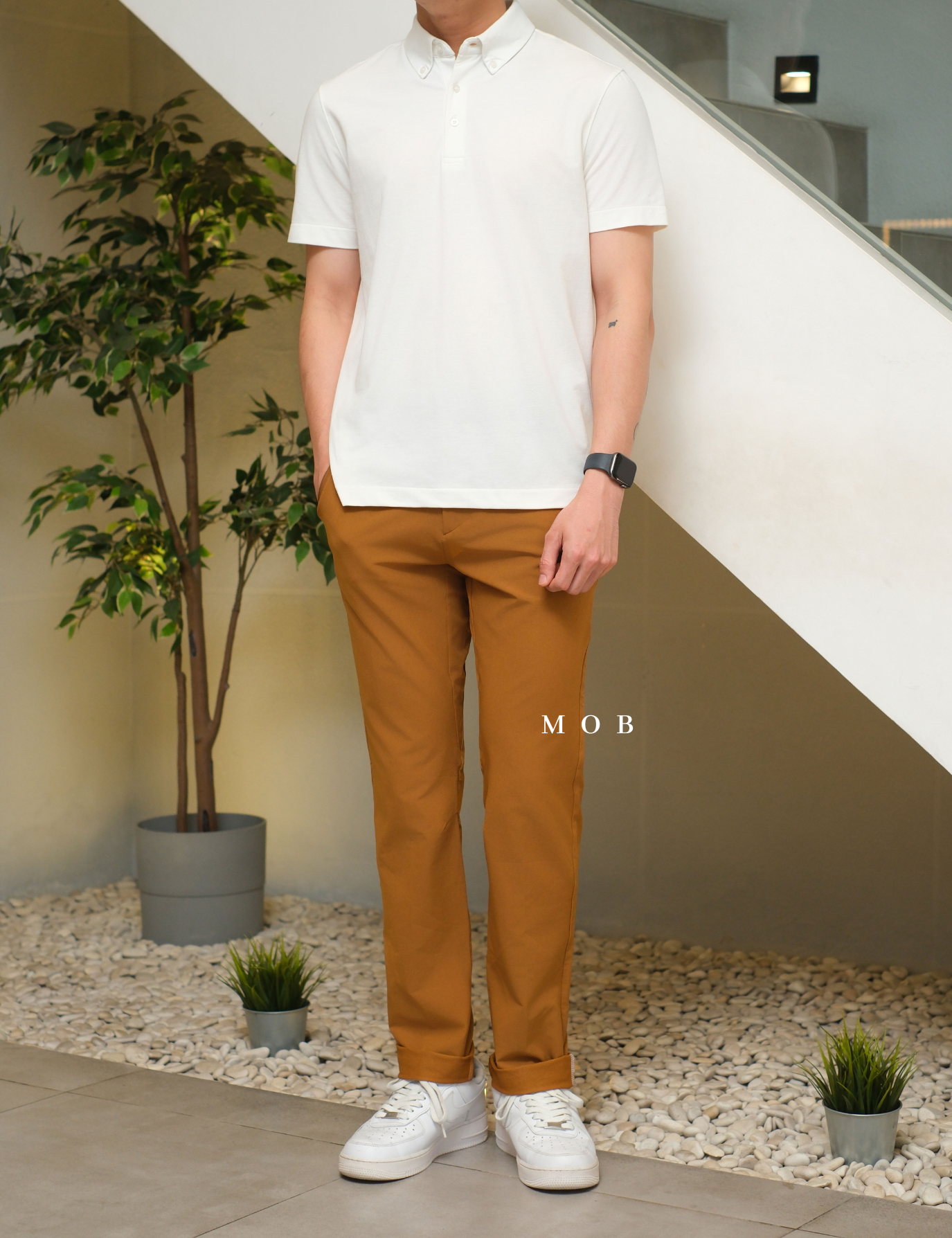 AIMPT01002 Travel Pants Brown