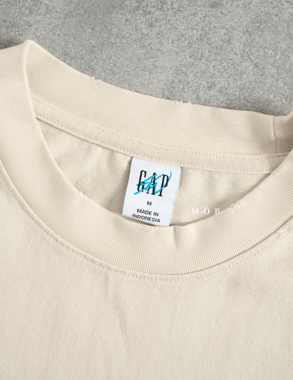 GPSST15030 Cord Soul Graphic SS Tee Light Beige