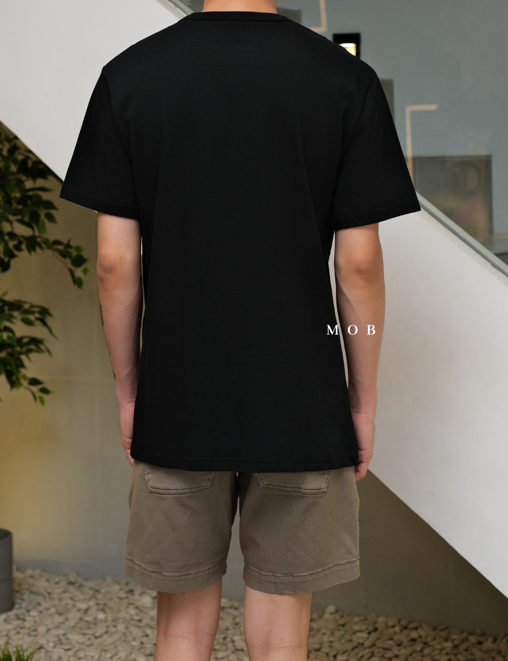 CHMPSST2008A Heritage With Vibrant Logo SS Tee Black 